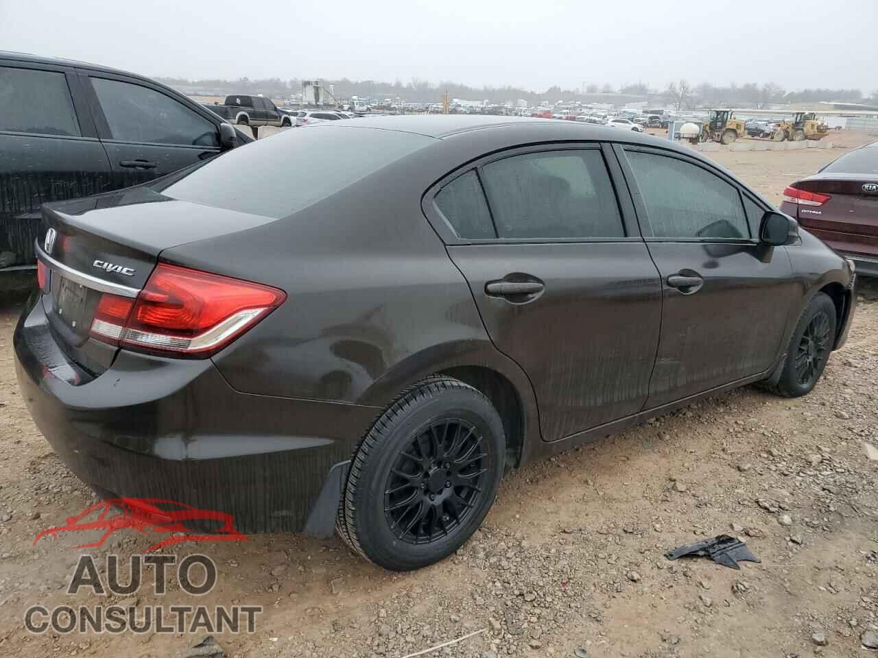 HONDA CIVIC 2013 - 2HGFB2F51DH524554