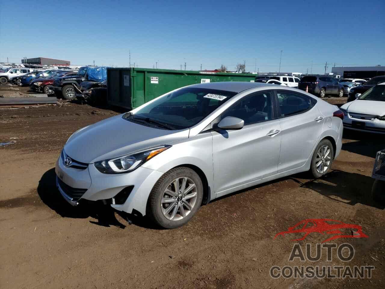 HYUNDAI ELANTRA 2016 - 5NPDH4AE3GH655441