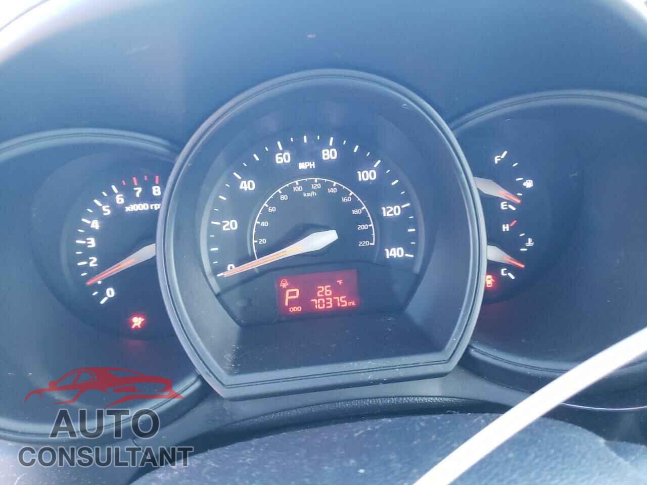 KIA RIO 2016 - KNADN5A30G6575907
