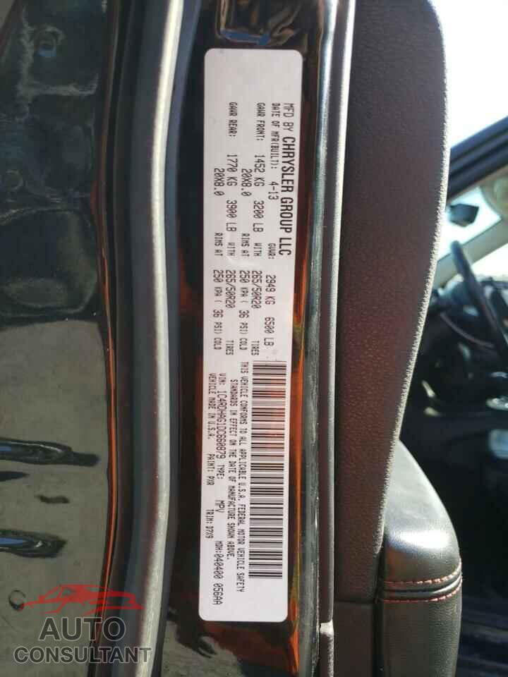 DODGE DURANGO 2013 - 1C4RDHAG1DC660879