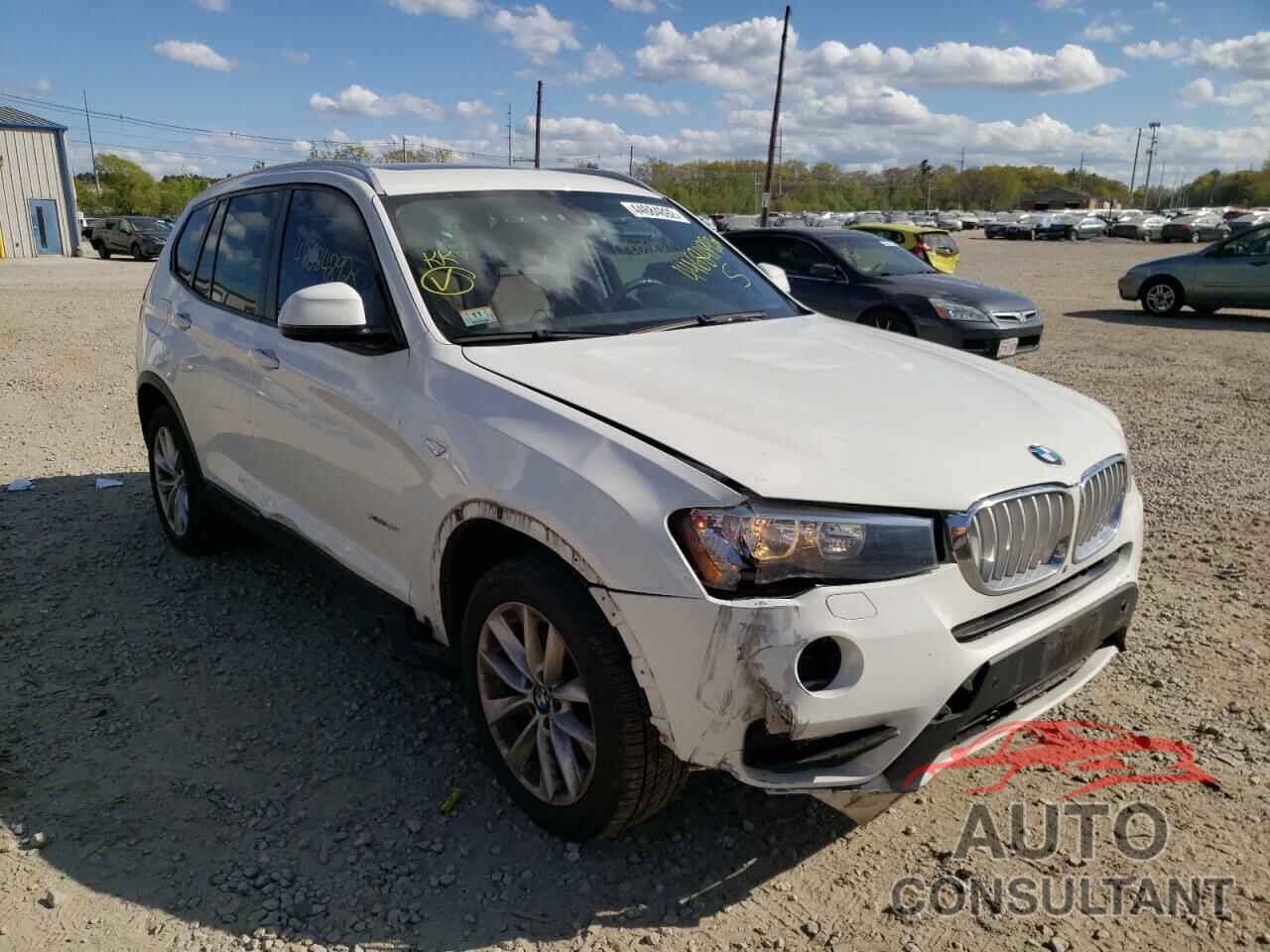 BMW X3 2016 - 5UXWX9C52G0D82304