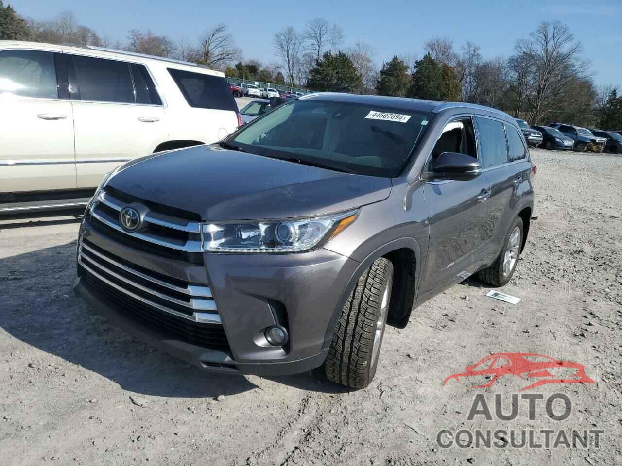 TOYOTA HIGHLANDER 2017 - 5TDDZRFH5HS413632