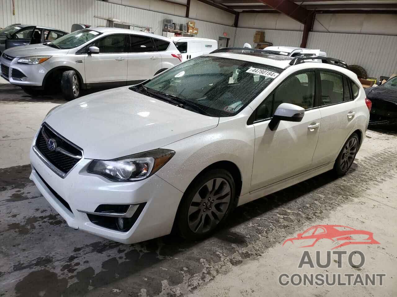 SUBARU IMPREZA 2016 - JF1GPAS62G8244669