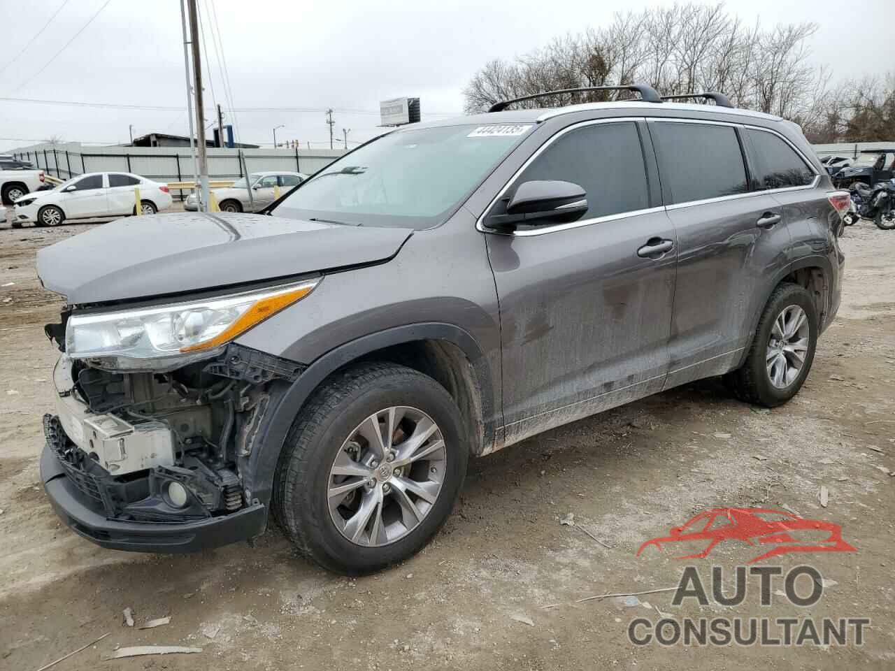 TOYOTA HIGHLANDER 2015 - 5TDKKRFH5FS086111