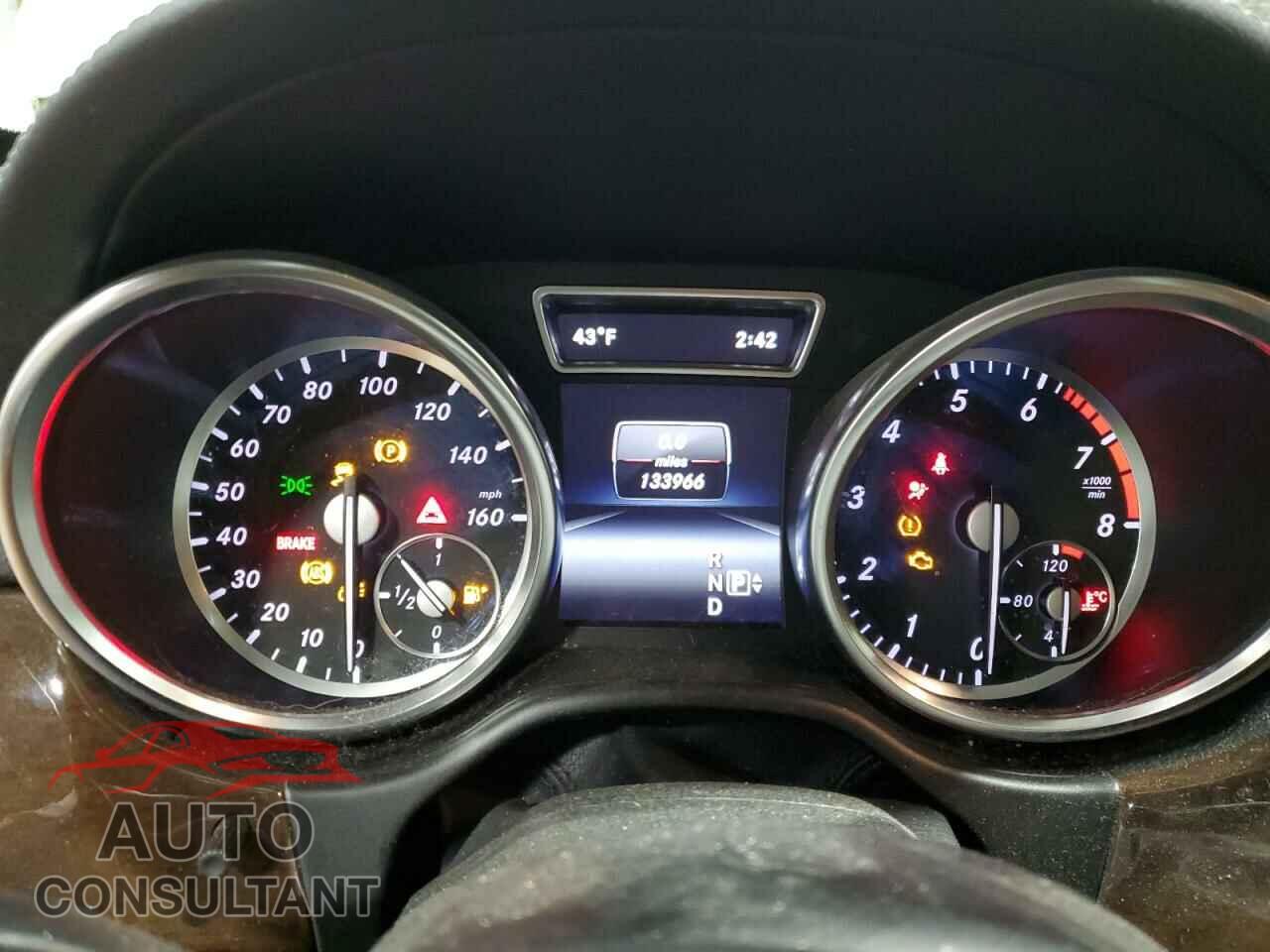 MERCEDES-BENZ GL-CLASS 2015 - 4JGDF6EEXFA489304