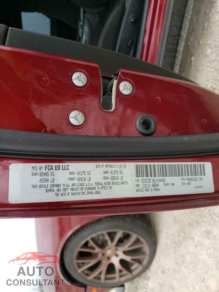 DODGE CHALLENGER 2020 - 2C3CDZFJ9LH104450