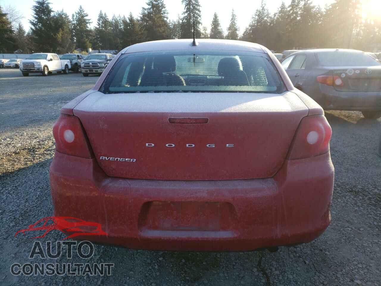 DODGE AVENGER 2013 - 1C3CDZAB1DN621556