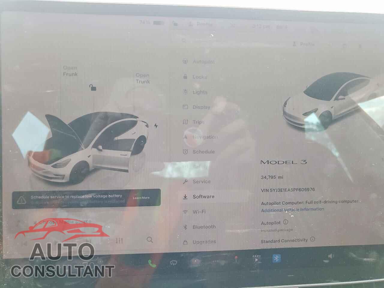 TESLA MODEL 3 2023 - 5YJ3E1EA5PF606976