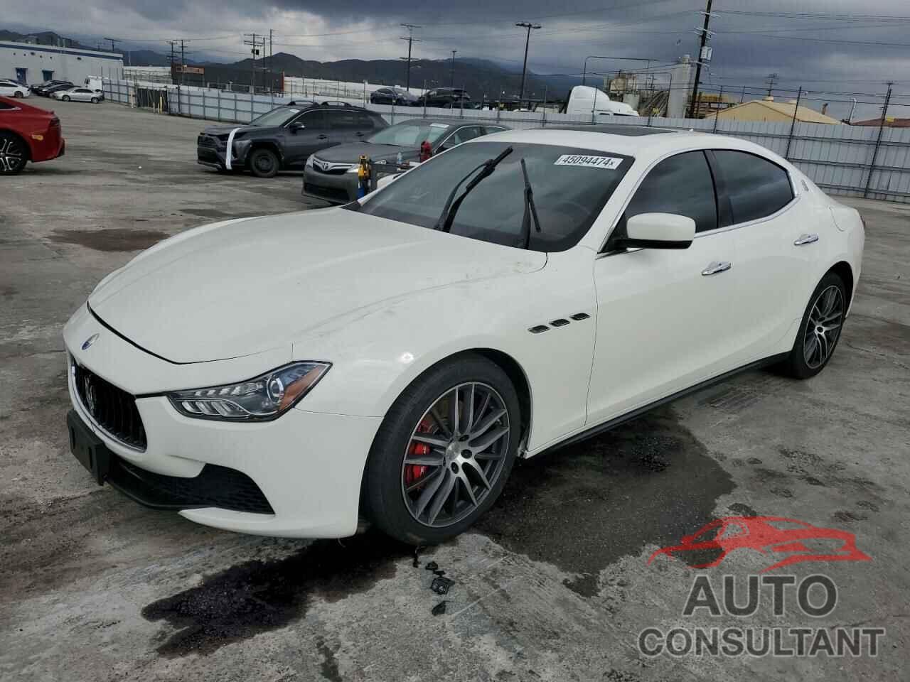 MASERATI ALL MODELS 2016 - ZAM57XSA5G1165283