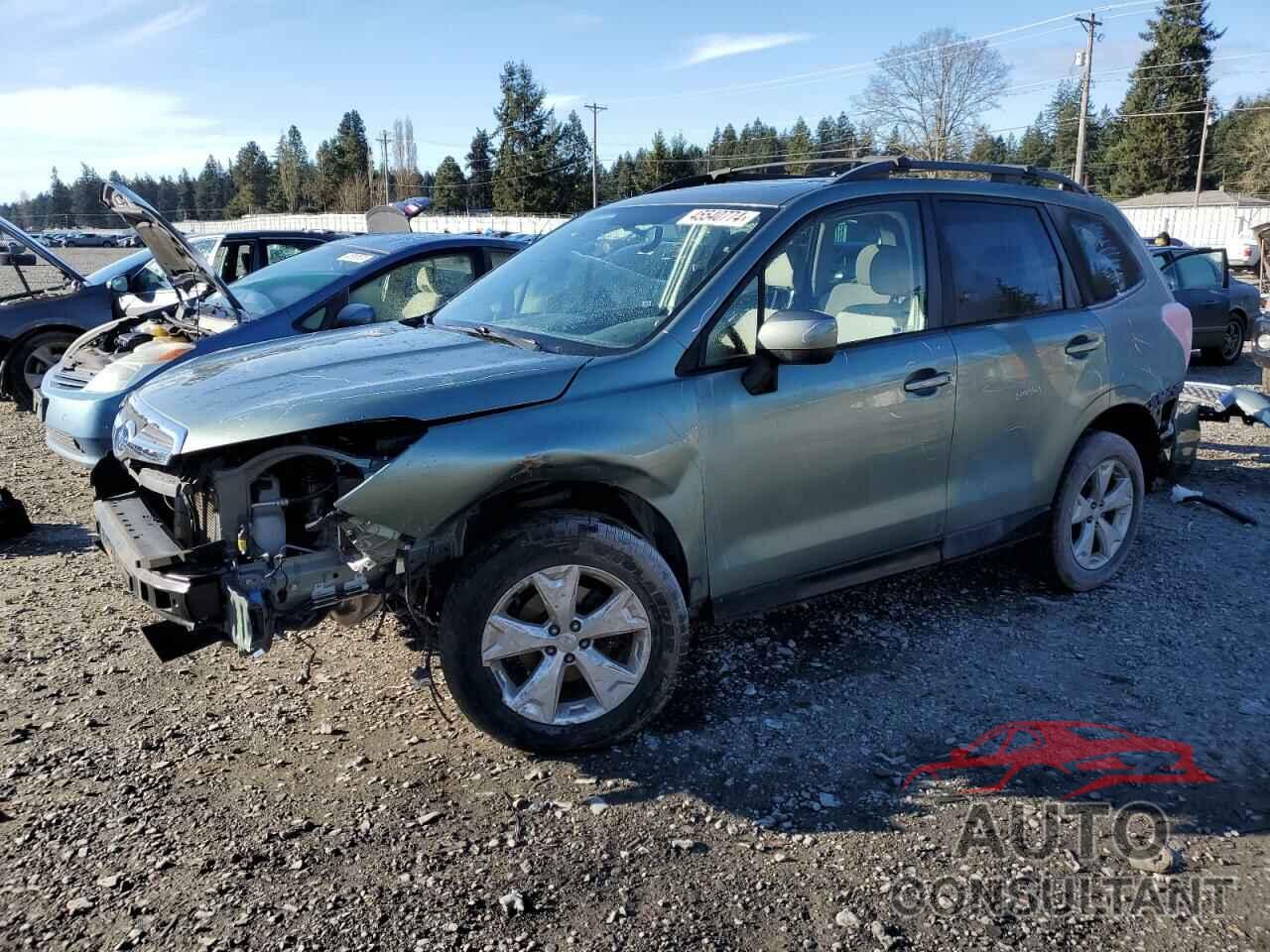 SUBARU FORESTER 2016 - JF2SJADC4GH567020