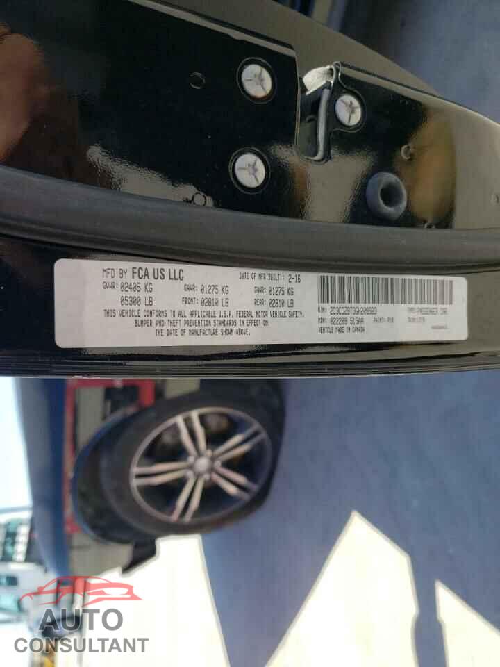 DODGE CHALLENGER 2016 - 2C3CDZBT3GH209983