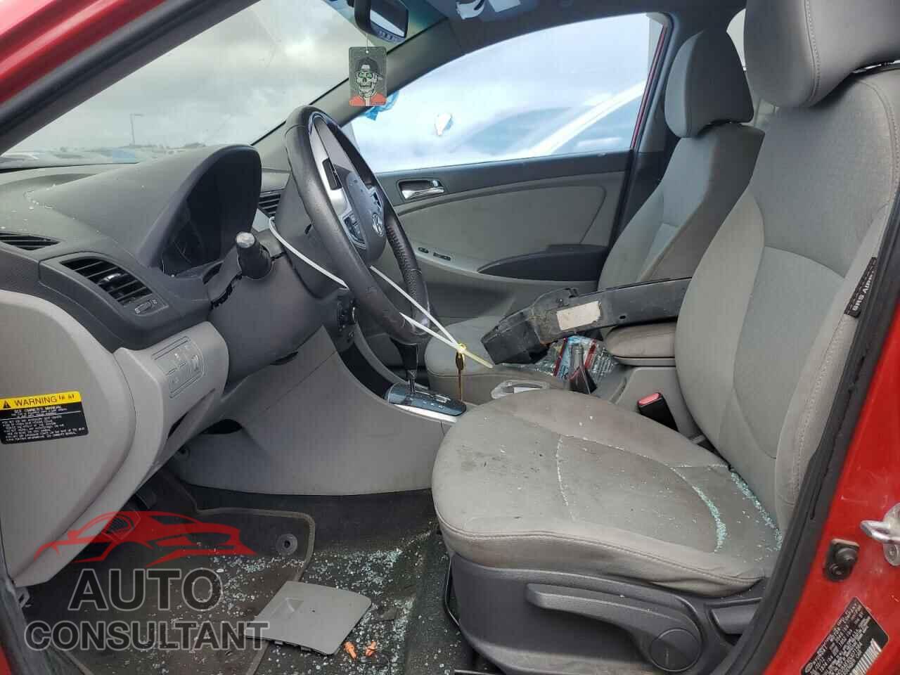 HYUNDAI ACCENT 2013 - KMHCU5AEXDU071564