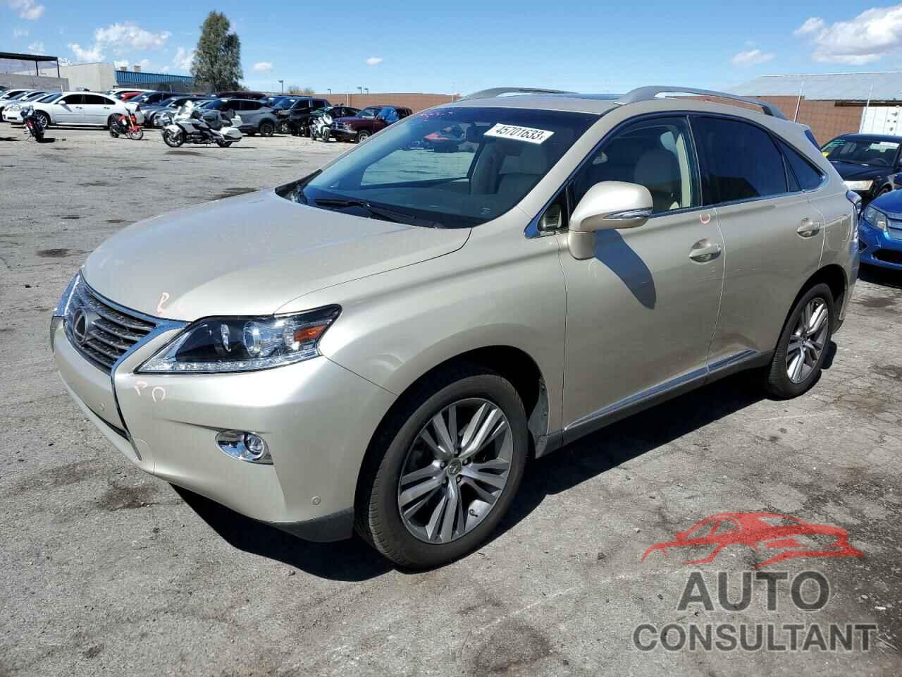 LEXUS RX350 2015 - JTJZK1BA8F2420953