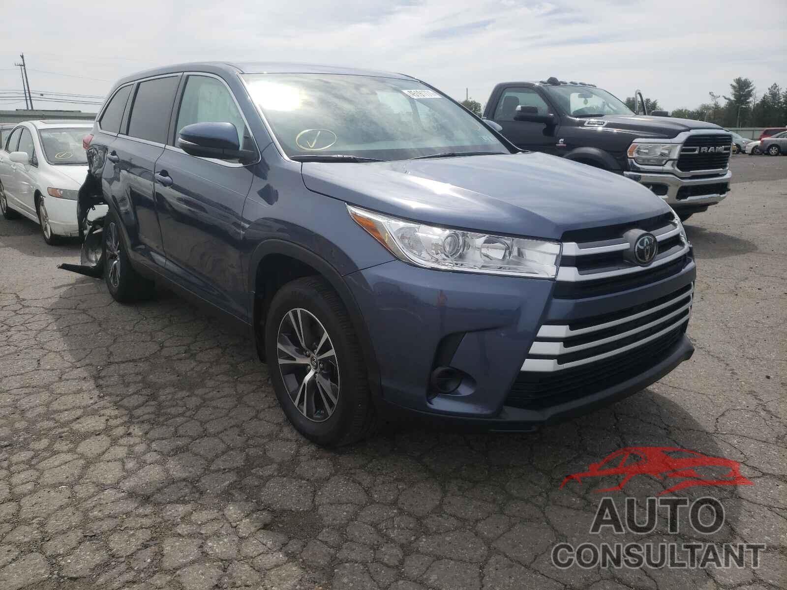 TOYOTA HIGHLANDER 2019 - 5TDBZRFH1KS975168