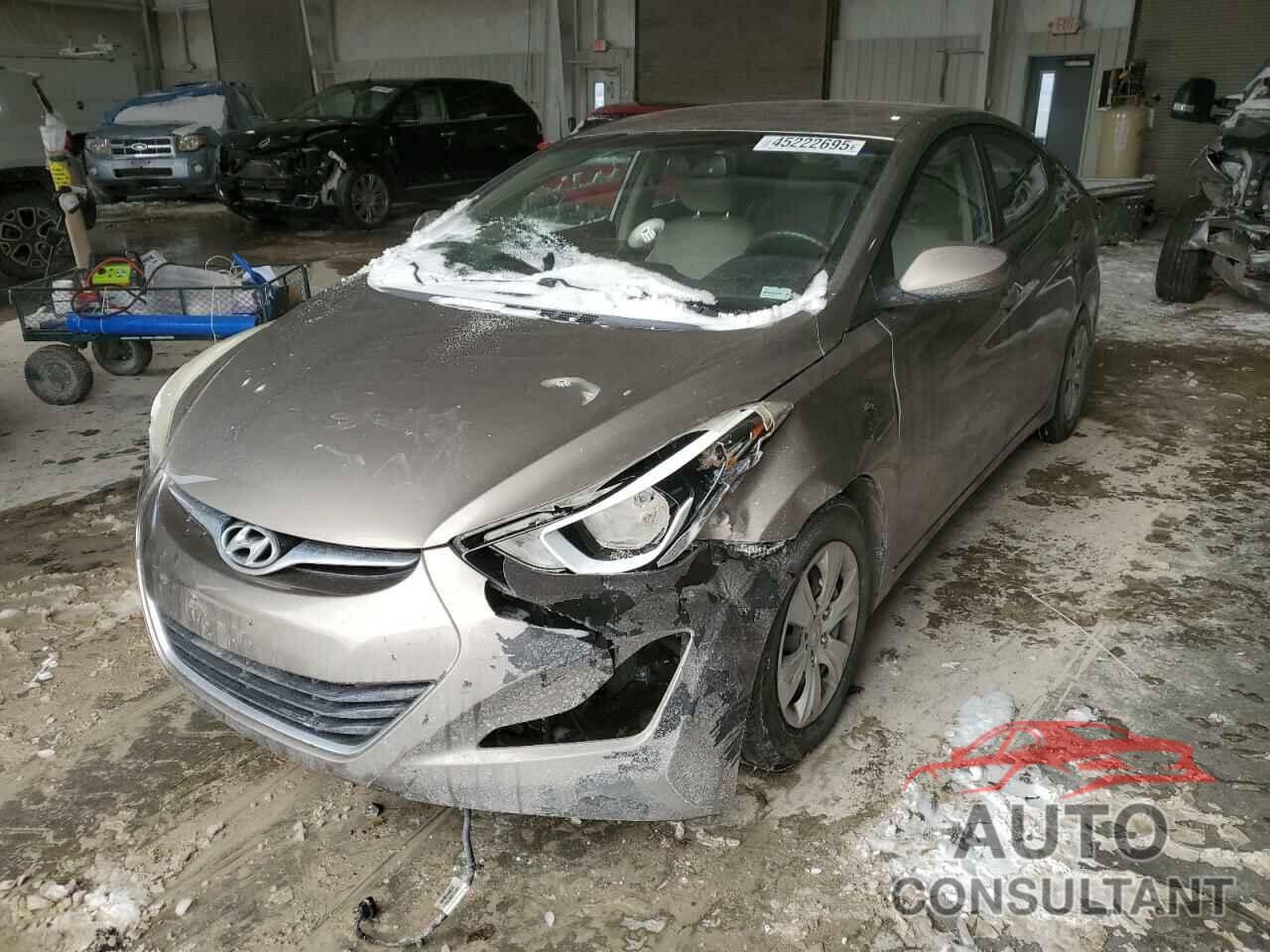 HYUNDAI ELANTRA 2016 - 5NPDH4AE8GH745412