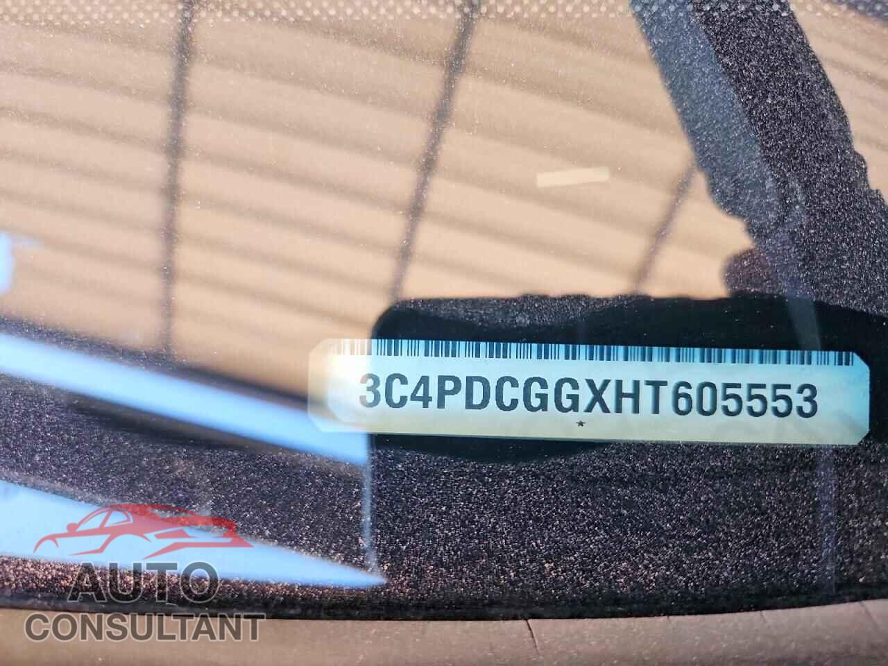 DODGE JOURNEY 2017 - 3C4PDCGGXHT605553