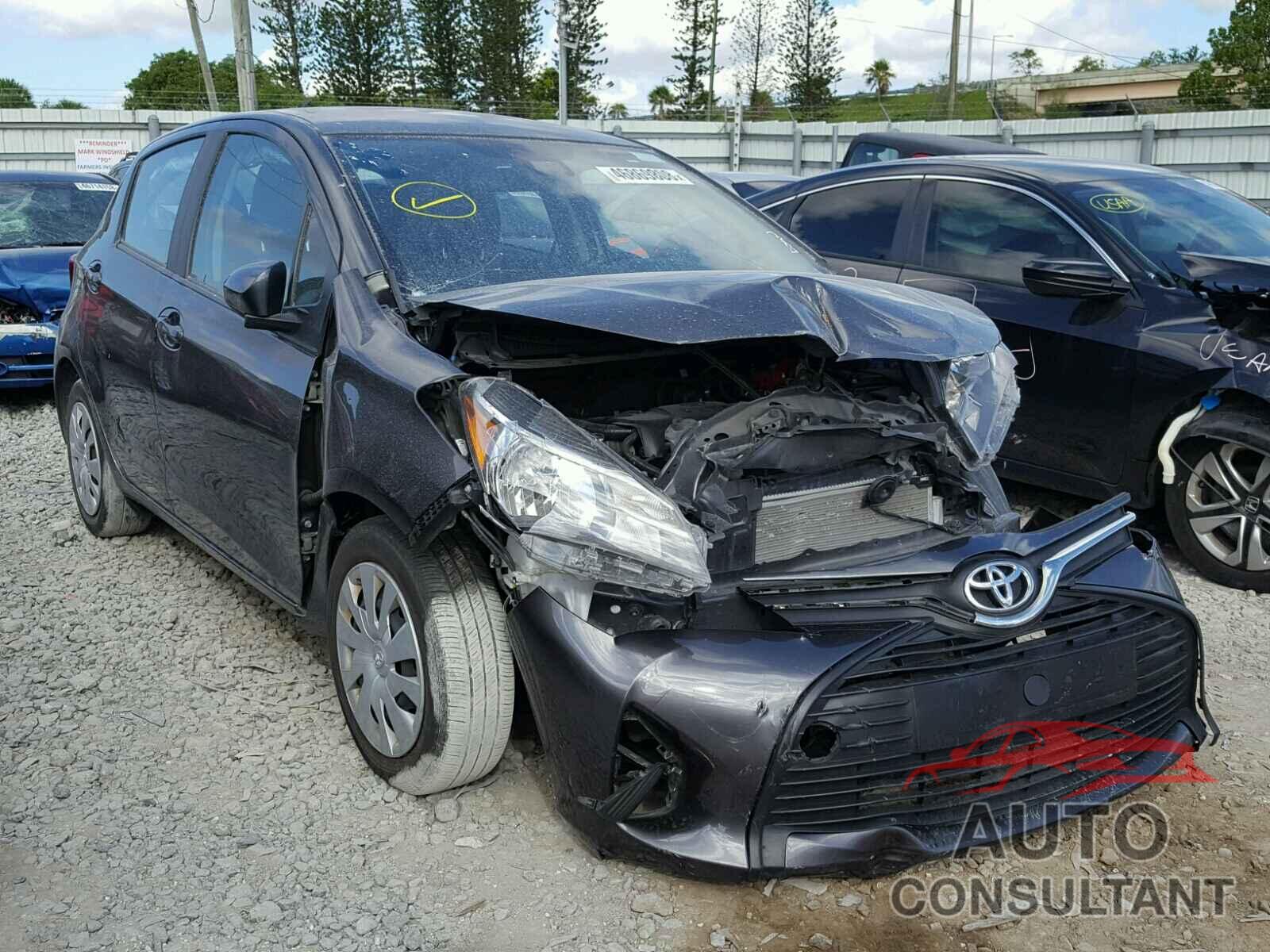 TOYOTA YARIS 2017 - VNKKTUD37HA072998