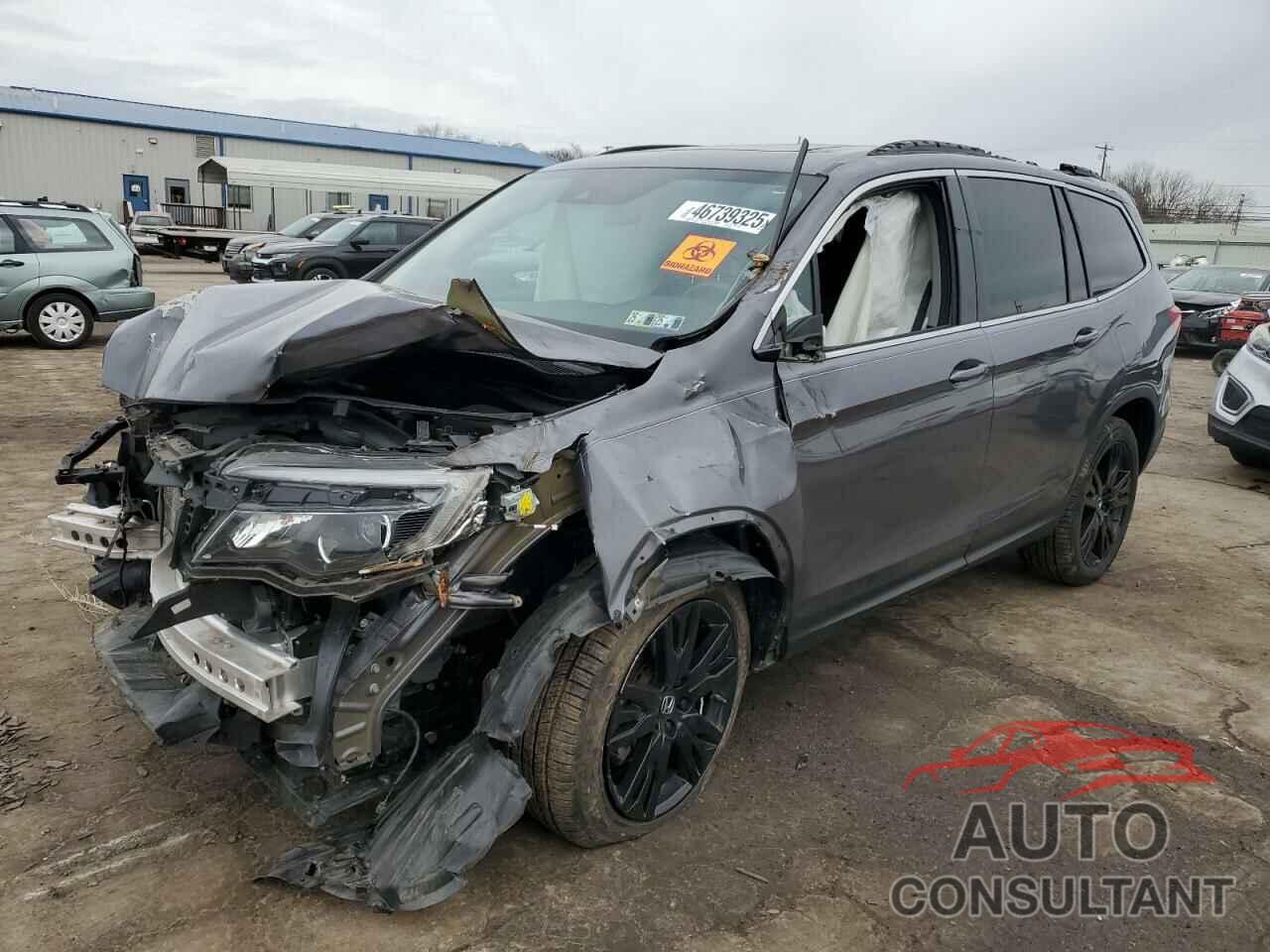 HONDA PILOT 2022 - 5FNYF6H25NB014849