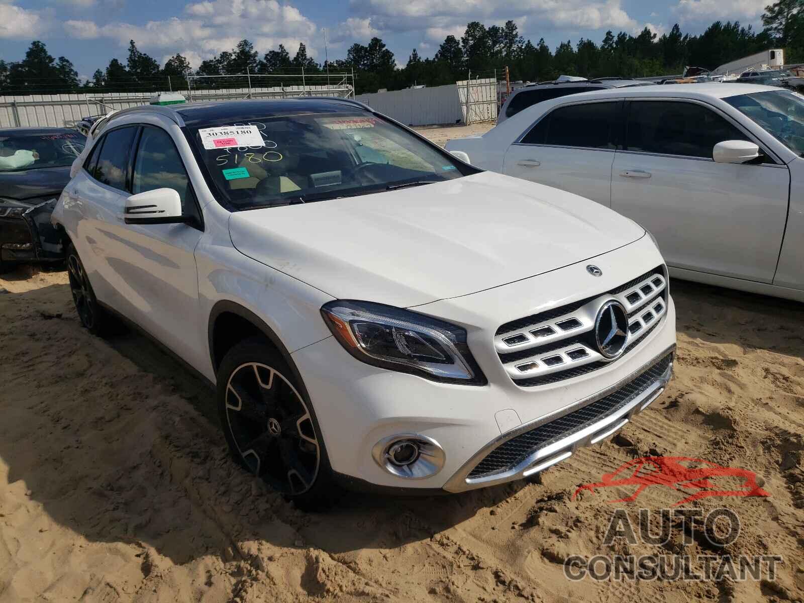 MERCEDES-BENZ GLA-CLASS 2019 - WDCTG4EB1KJ547800