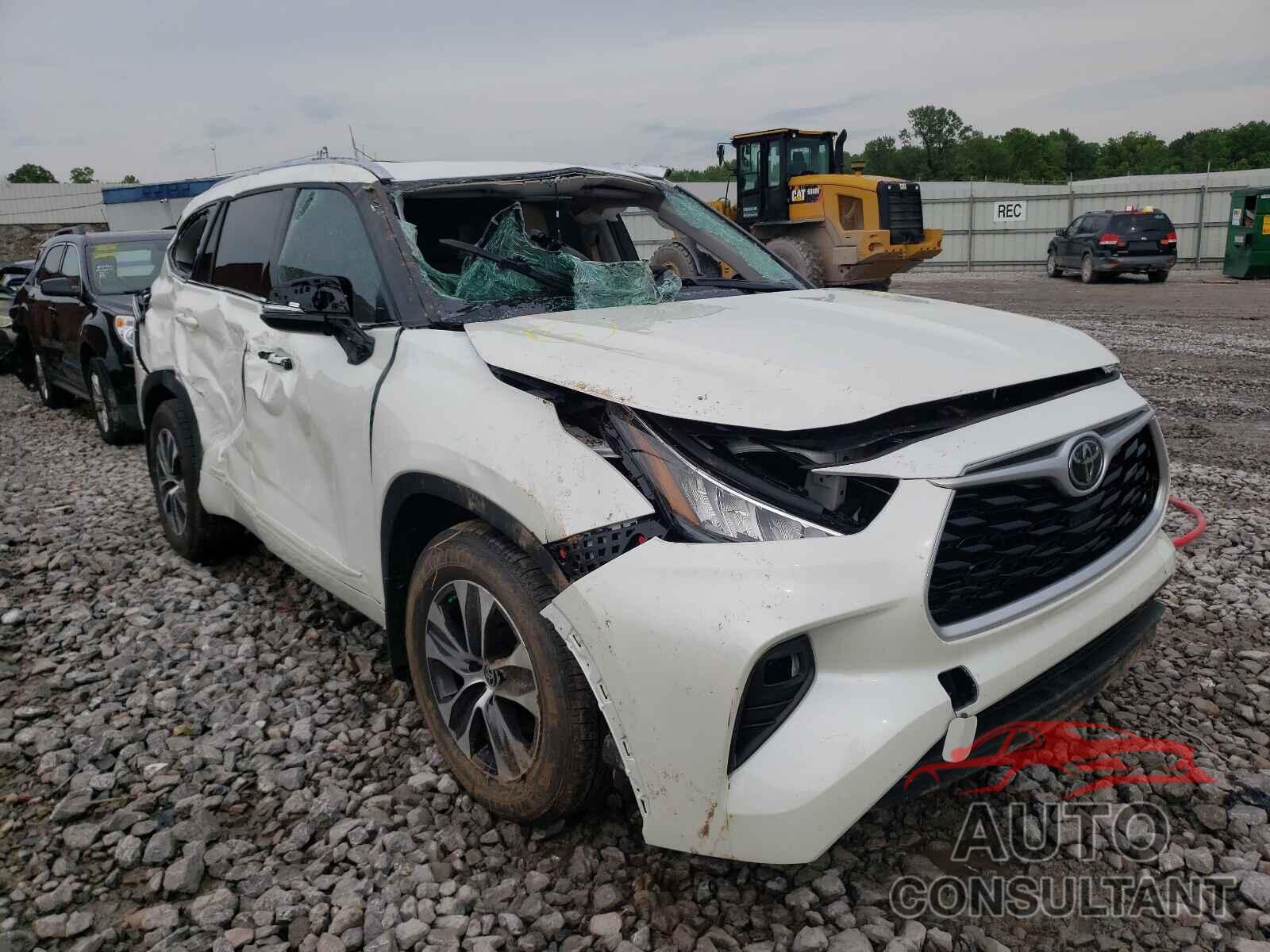 TOYOTA HIGHLANDER 2020 - 5TDGZRBH0LS503993