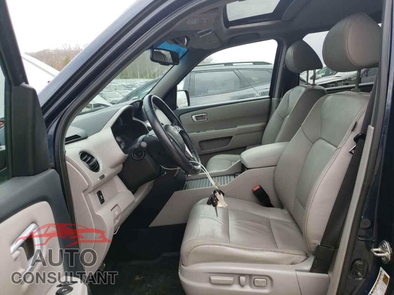 HONDA PILOT 2012 - 5FNYF4H72CB050589