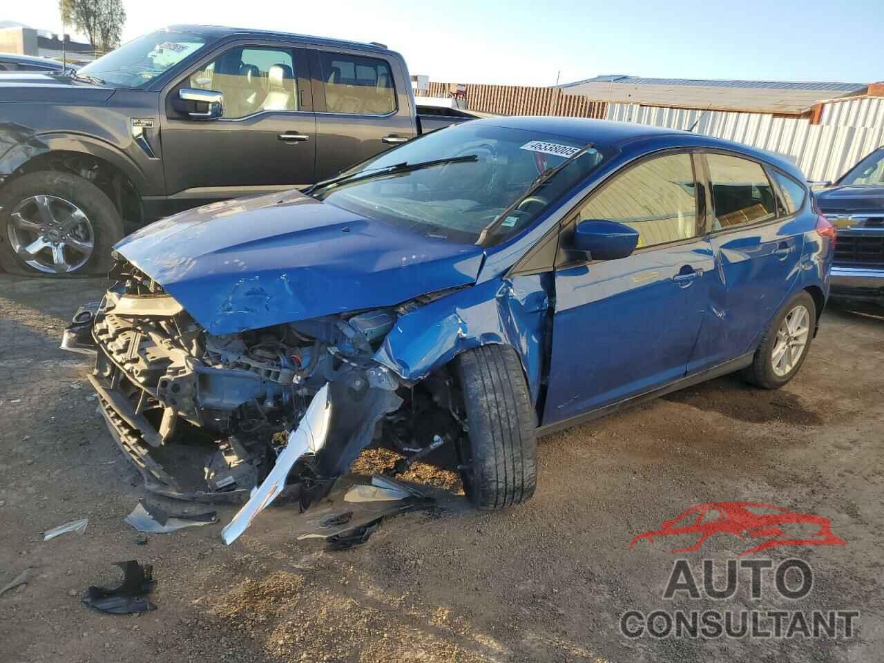 FORD FOCUS 2018 - 1FADP3K25JL231754