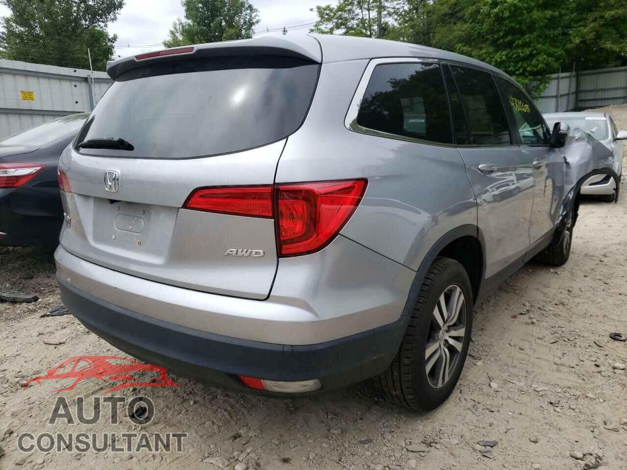 HONDA PILOT 2017 - 5FNYF6H73HB088206