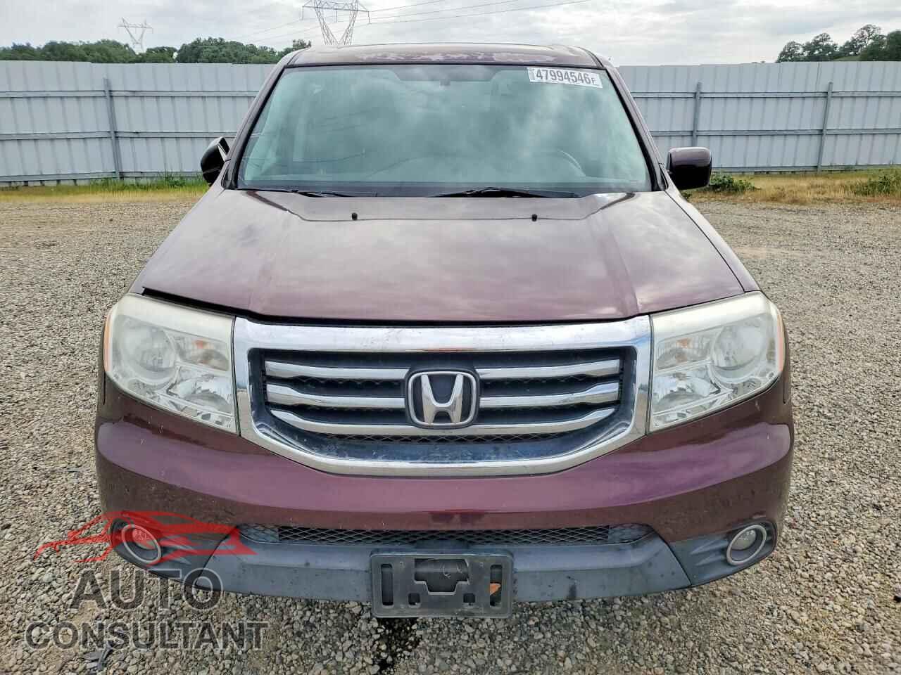 HONDA PILOT 2014 - 5FNYF3H72EB013796