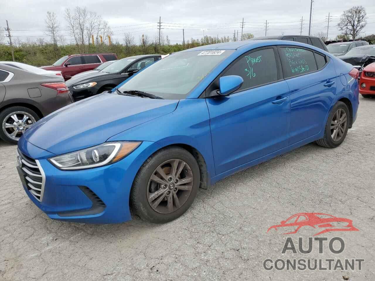 HYUNDAI ELANTRA 2018 - 5NPD84LF3JH218259