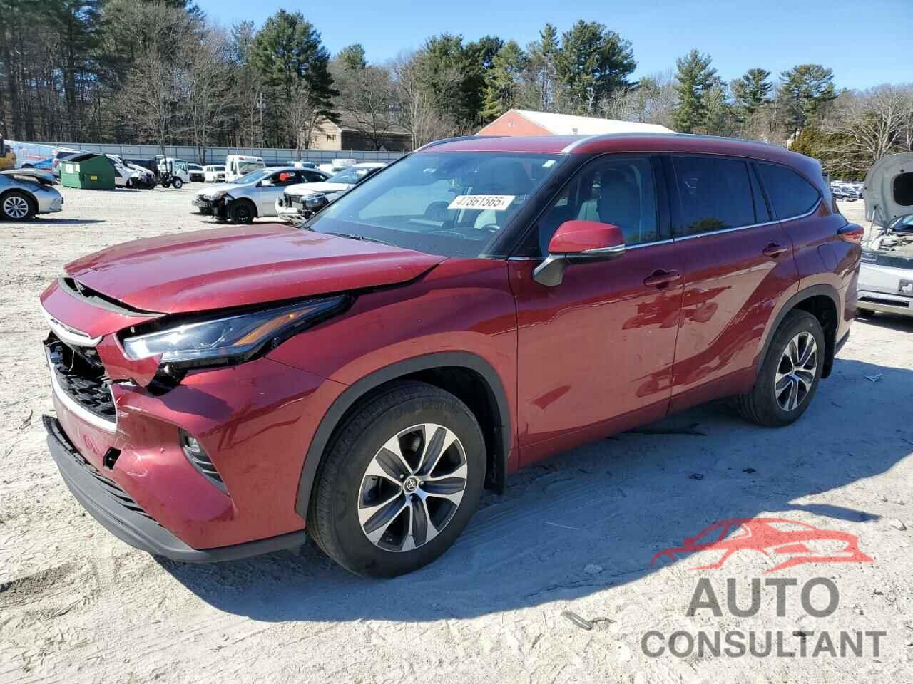 TOYOTA HIGHLANDER 2022 - 5TDHZRBH8NS575998