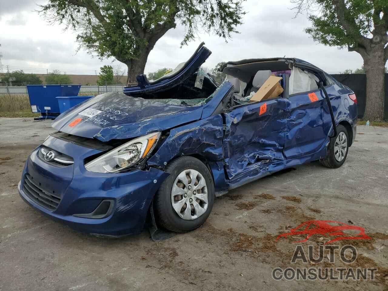 HYUNDAI ACCENT 2016 - KMHCT4AE4GU104690