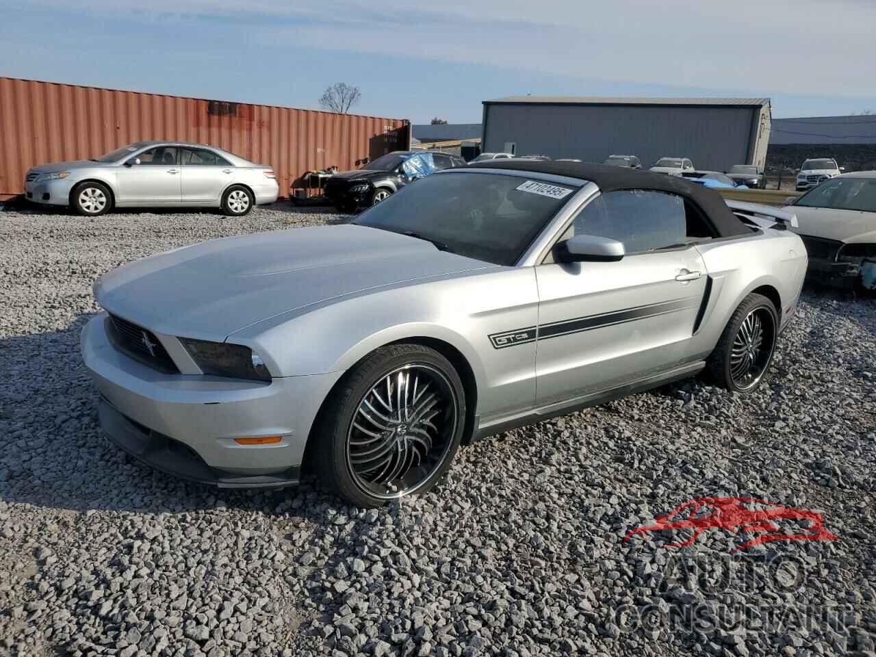 FORD MUSTANG 2012 - 1ZVBP8FF9C5280164