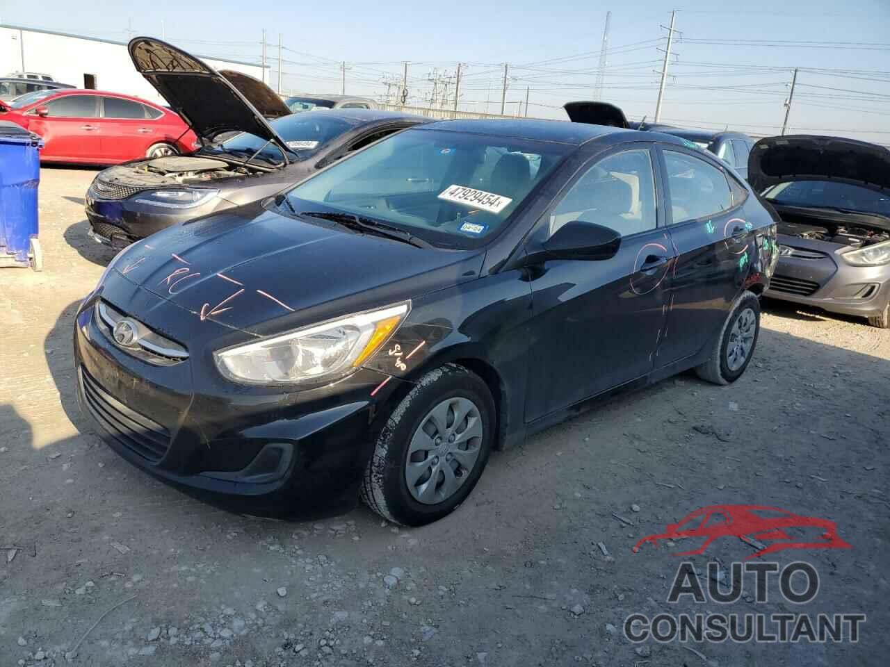 HYUNDAI ACCENT 2017 - KMHCT4AE3HU306308