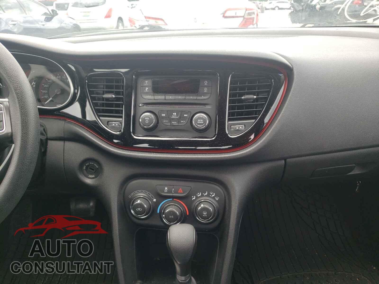 DODGE DART 2016 - 1C3CDFAAXGD549112