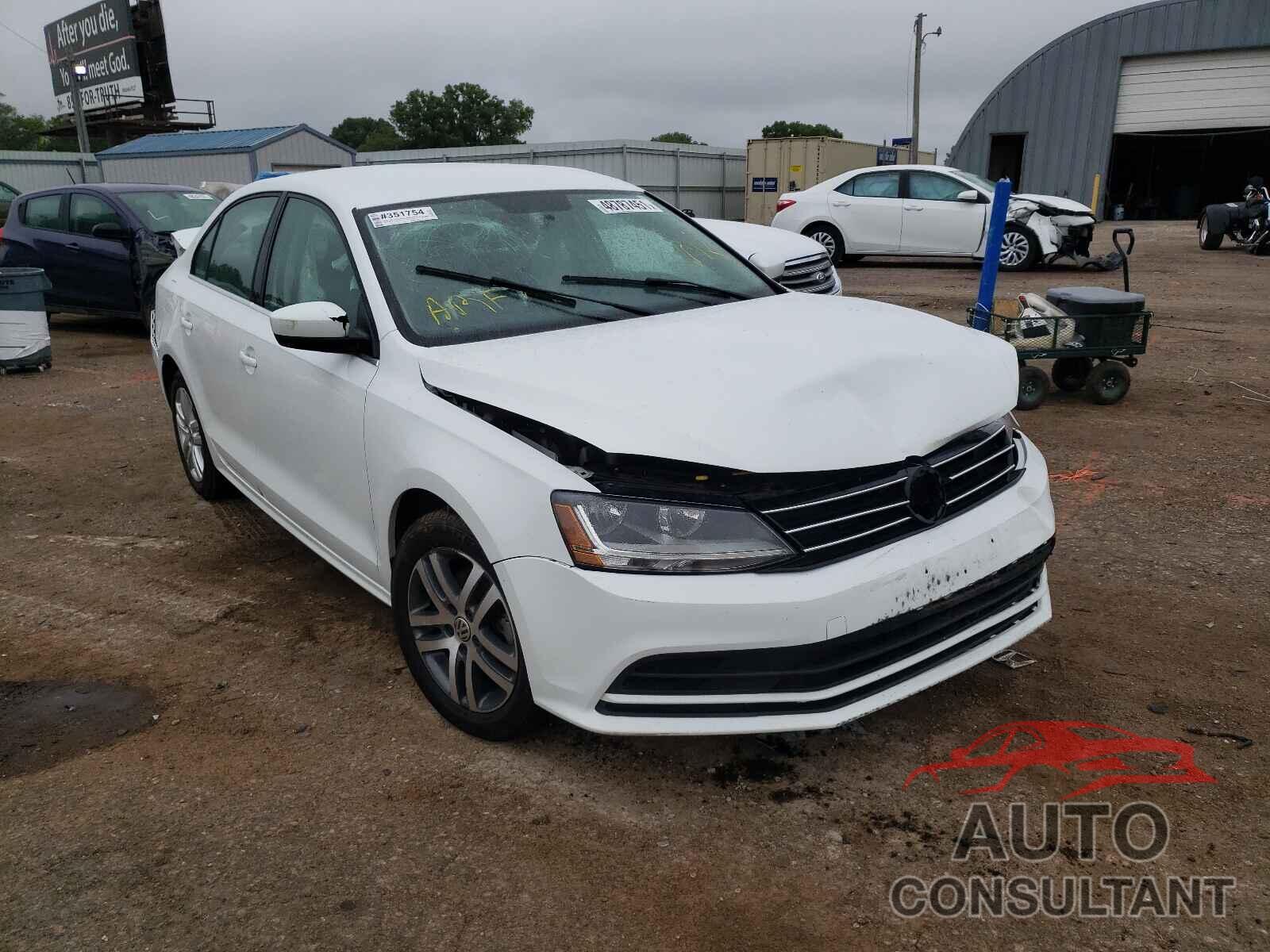 VOLKSWAGEN JETTA 2017 - 3VW2B7AJ2HM347712