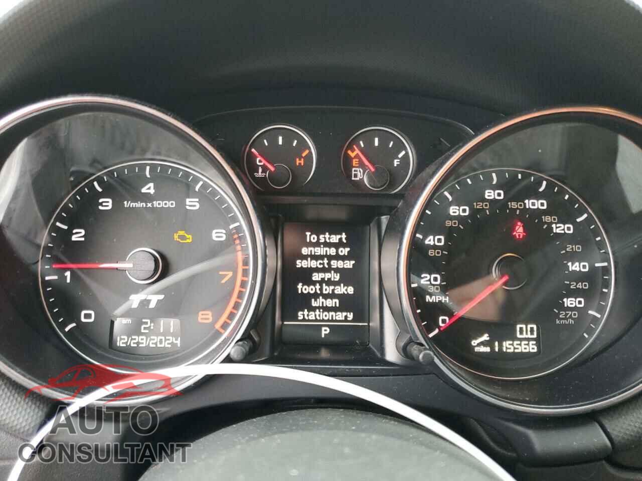 AUDI TT 2013 - TRUBFAFK2D1002957