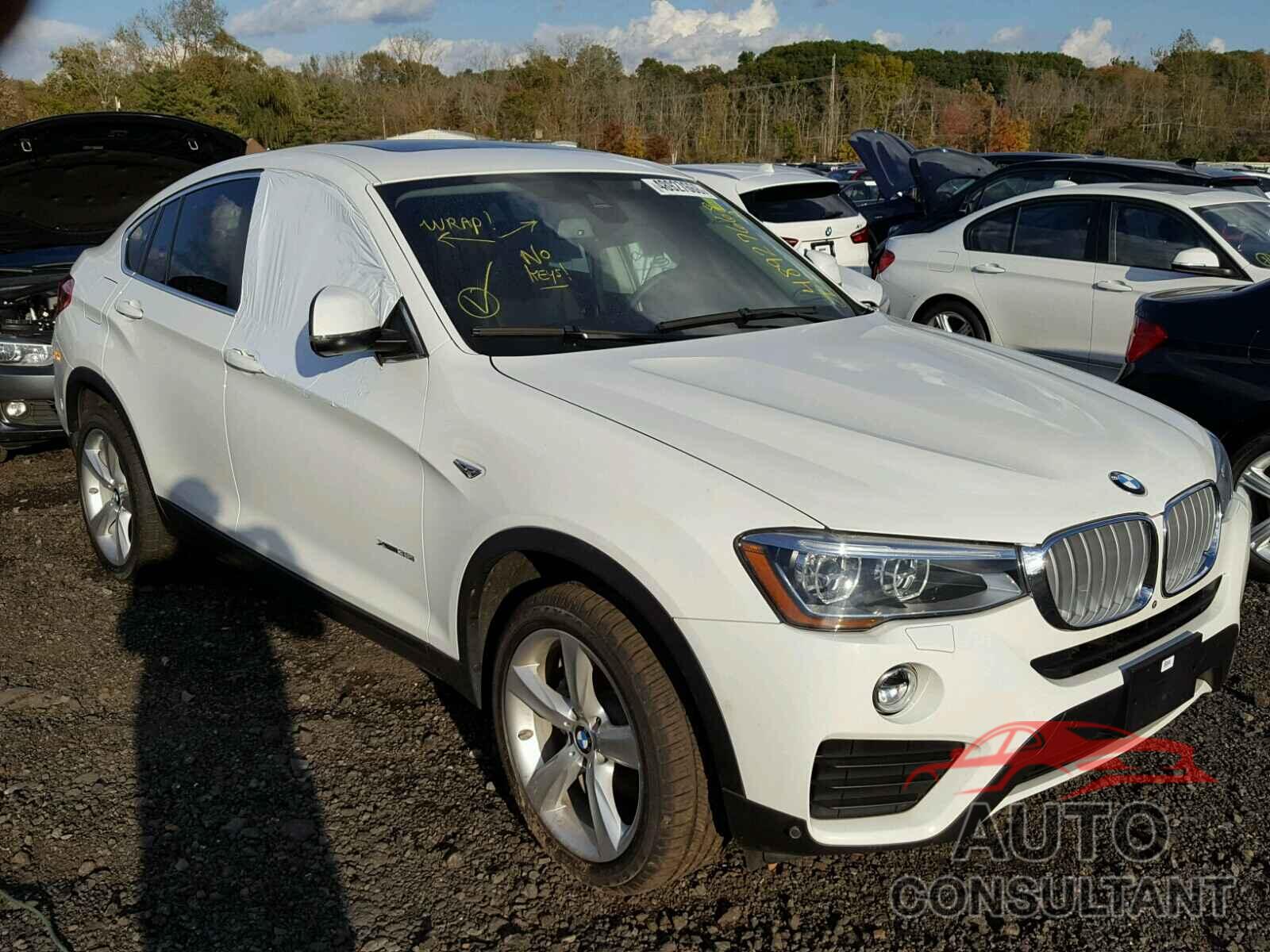 BMW X4 XDRIVE35I 2016 - 5UXXW5C58G0N92287