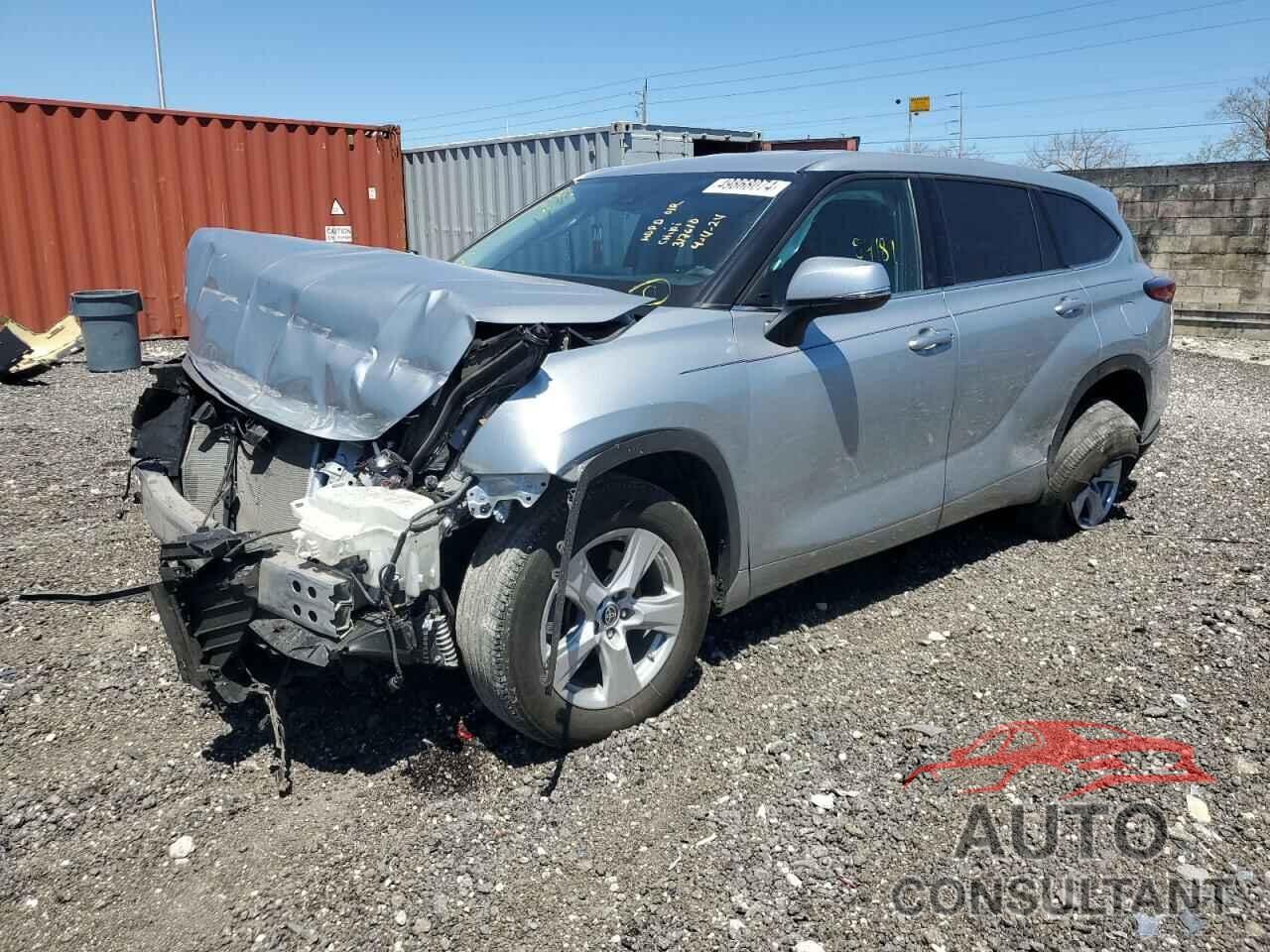 TOYOTA HIGHLANDER 2021 - 5TDCZRAH9MS536556