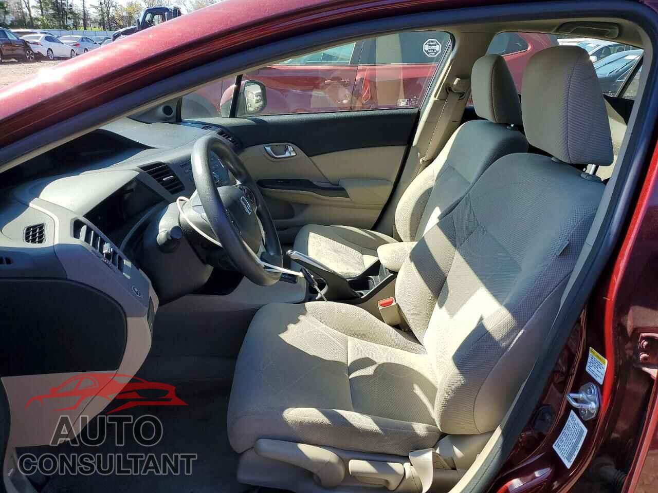 HONDA CIVIC 2012 - JHMFB2F83CS002636