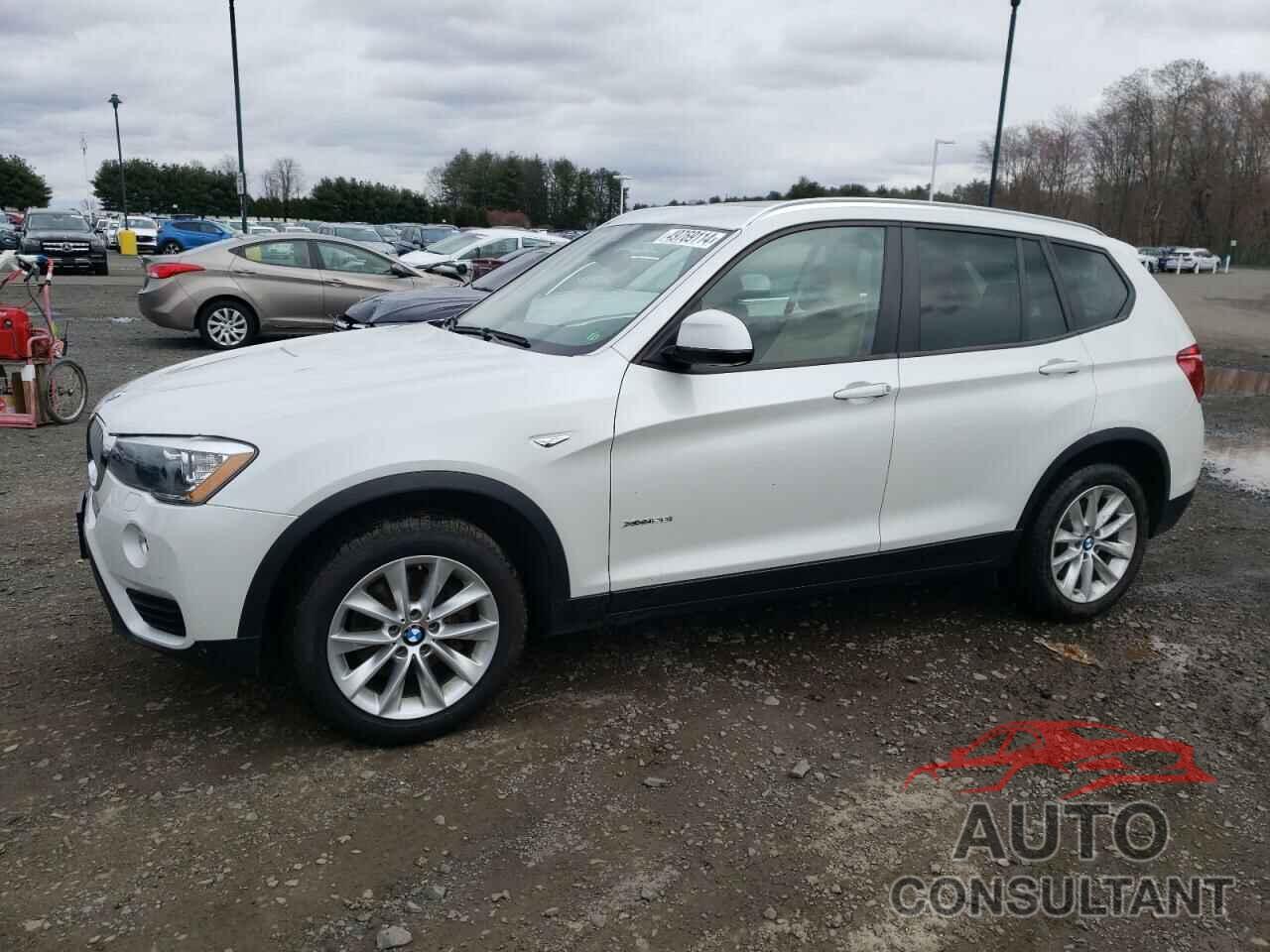 BMW X3 2016 - 5UXWX9C55G0D81924