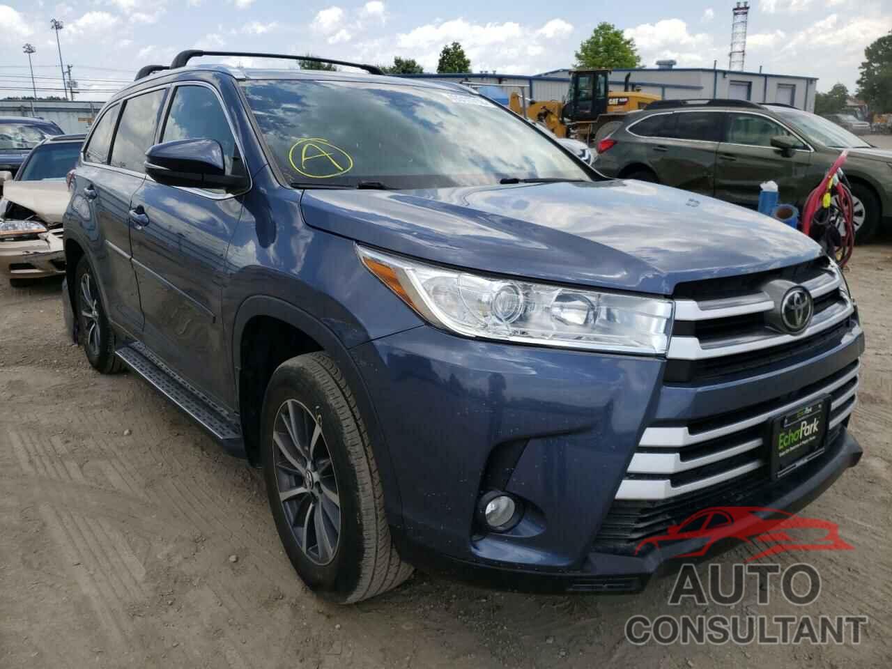 TOYOTA HIGHLANDER 2017 - 5TDJZRFH4HS361106