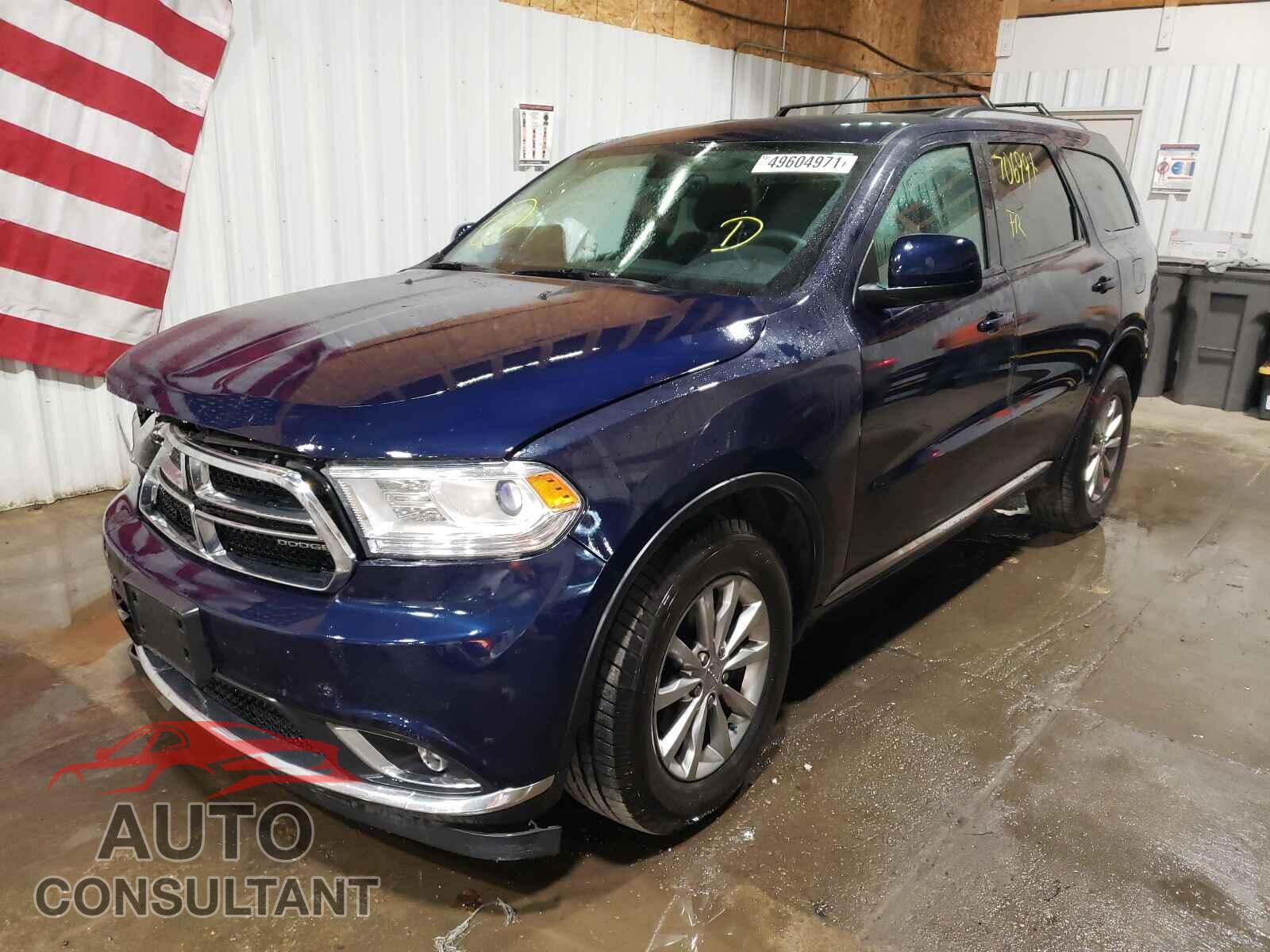 DODGE DURANGO 2017 - 1C4RDJAGXHC601410