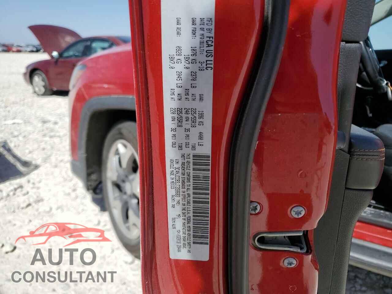 JEEP COMPASS 2018 - 3C4NJCCB3JT358683