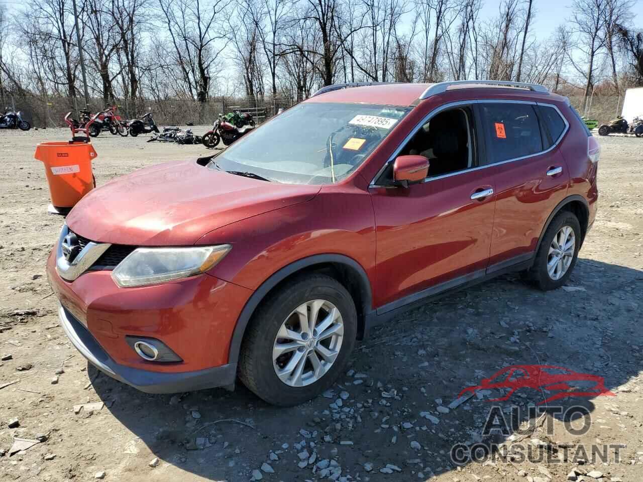 NISSAN ROGUE 2016 - 5N1AT2MVXGC814366