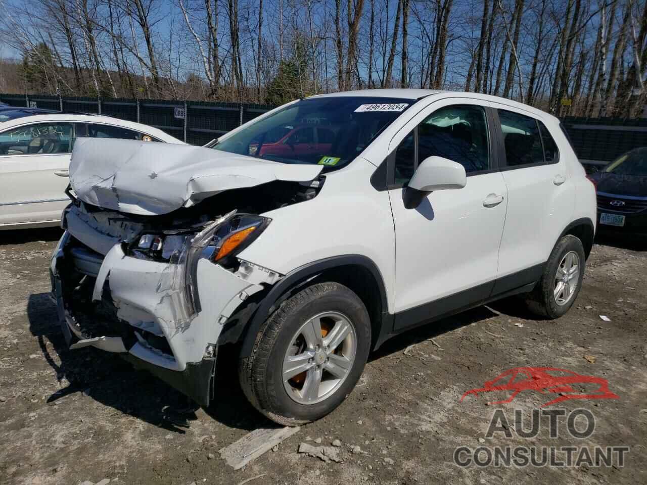 CHEVROLET TRAX 2020 - KL7CJNSB8LB057011