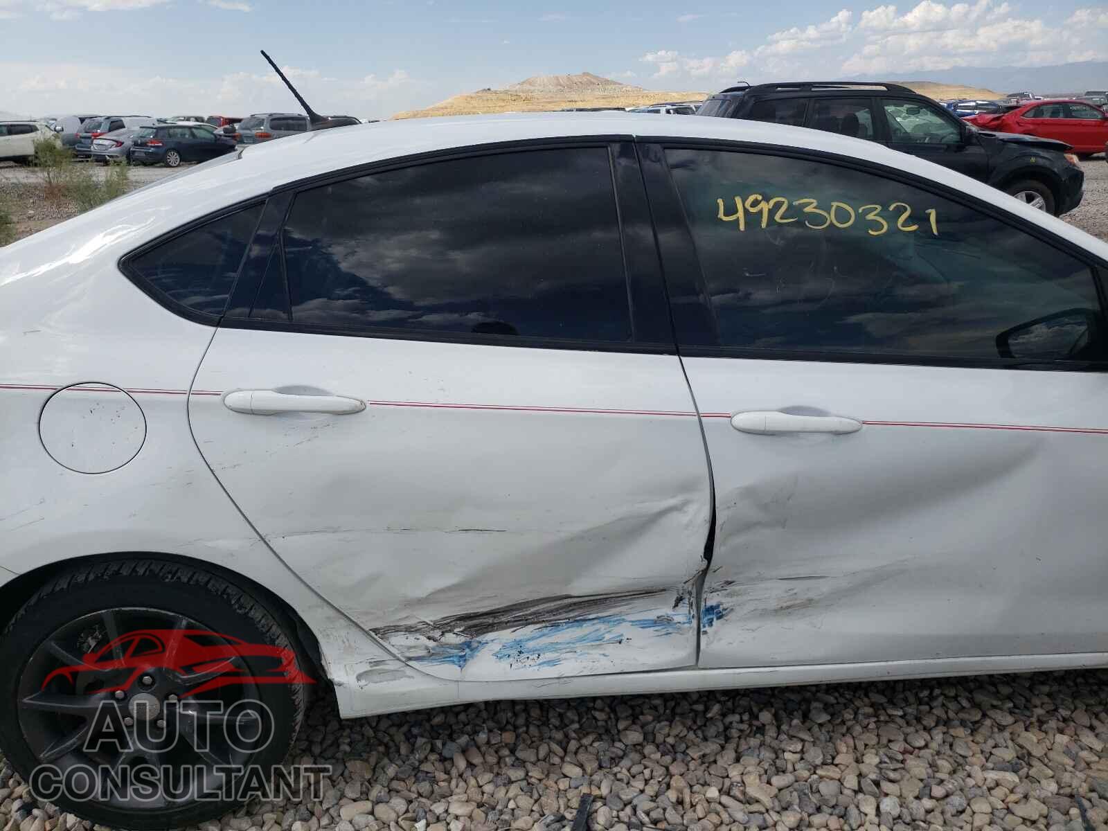 DODGE DART 2016 - 1C3CDFAA7GD530033