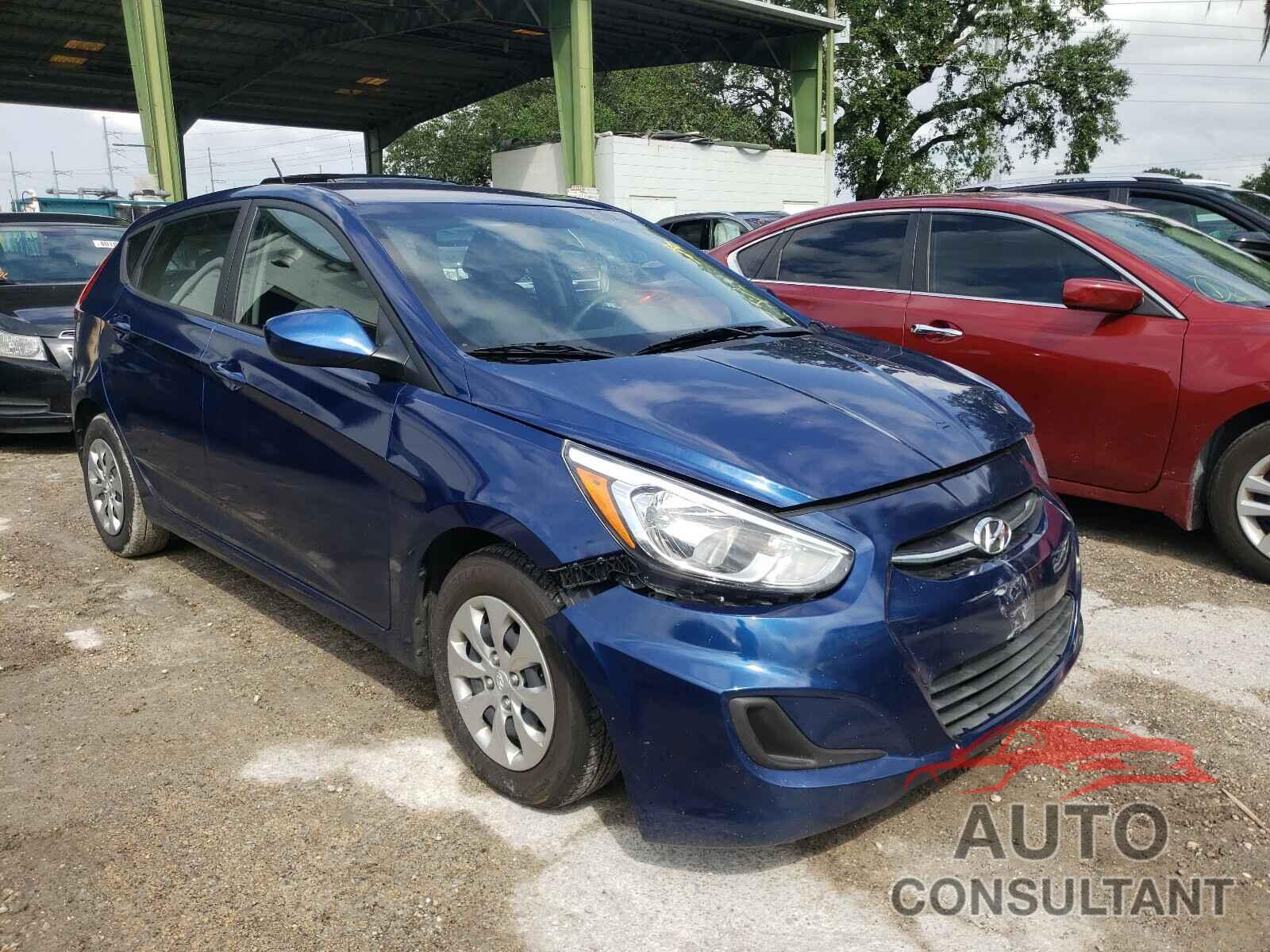 HYUNDAI ACCENT 2017 - KMHCT5AE8HU332988