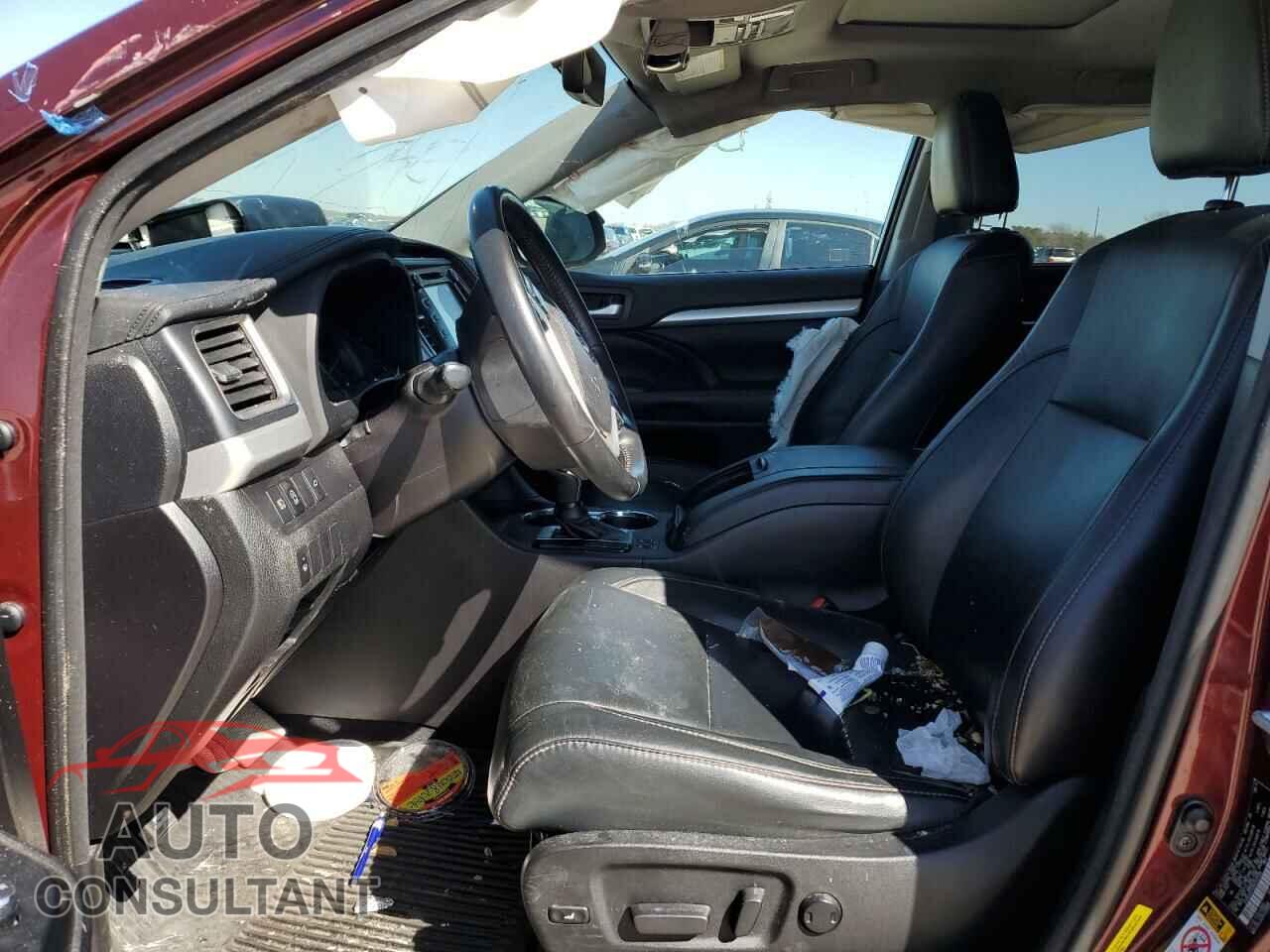 TOYOTA HIGHLANDER 2017 - 5TDKZRFH2HS233158