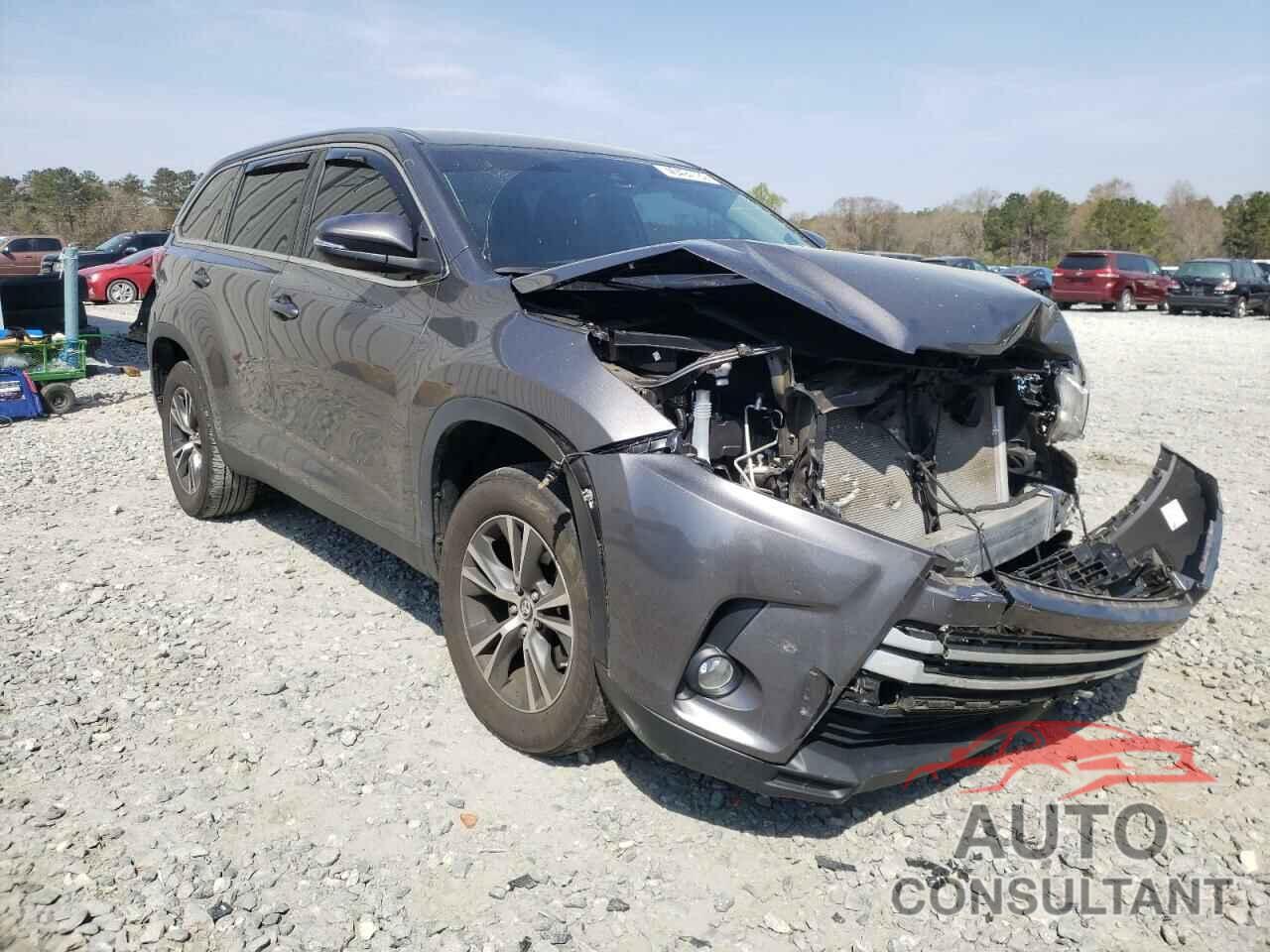 TOYOTA HIGHLANDER 2019 - 5TDZZRFH8KS335120