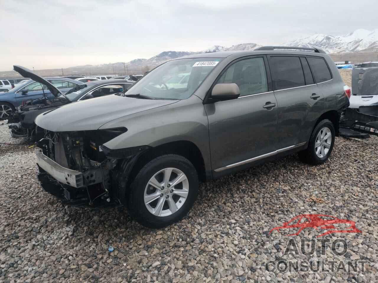 TOYOTA HIGHLANDER 2011 - 5TDBK3EH3BS055514